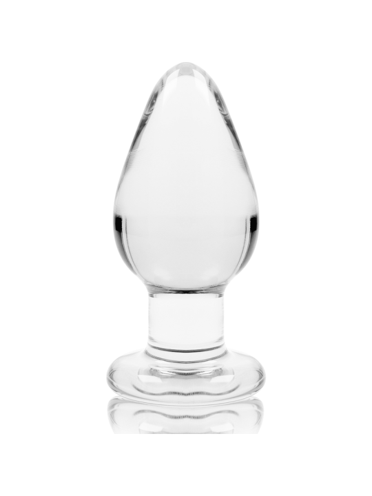 NEBULA SERIES BY IBIZA - MODELO 3 PLUG CRISTAL TRANSPARENTE 11 CM -O- 