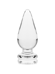 NEBULA SERIES BY IBIZA - MODELO 4 PLUG CRISTAL TRANSPARENTE 11 CM -O- 