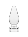 NEBULA SERIES BY IBIZA - MODELO 4 PLUG CRISTAL TRANSPARENTE 11 CM -O- 