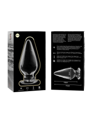 NEBULA SERIES BY IBIZA - PLUG ANAL MODÈLE 4 VERRE BOROSILICATE CLAIR 1