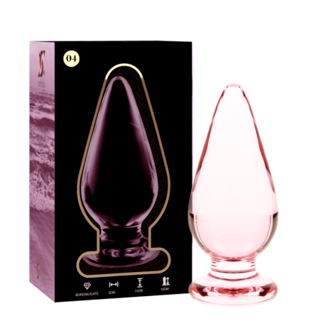 NEBULA SERIES BY IBIZA - 4 PLUG MODEL ROZE BOROSILICATE GLAS 11 CM -OF