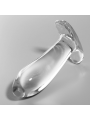 NEBULA SERIES BY IBIZA - MODEL 5 ANAL PLUG BOROSILICATE GLASS CLEAR 12
