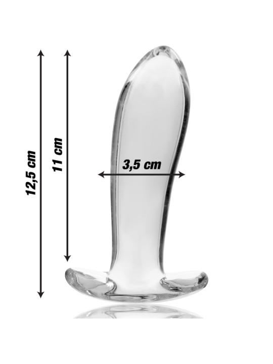 NEBULA SERIES BY IBIZA - 5 PLUG MODEL TRANSPARANT BOROSILICAATGLAS 12,