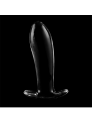NEBULA SERIES BY IBIZA - MODELL 5 ANALPLUG BOROSILIKATGLAS KLAR 12.5 C