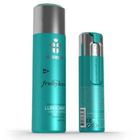 SWEDE - FRUITYLOVE ZWARTE BES EN LIMOEN GLIJMIDDEL 50ML