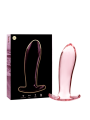 NEBULA SERIES BY IBIZA - MODELO 5 PLUG CRISTAL ROSA 12.5 CM -O- 3.5 CM