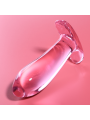 NEBULA SERIES BY IBIZA - MODELO 5 PLUG CRISTAL ROSA 12.5 CM -O- 3.5 CM