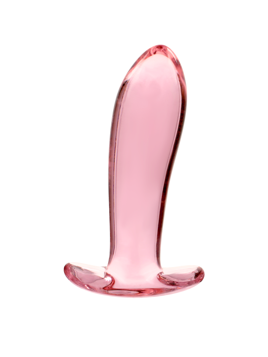 NEBULA SERIES BY IBIZA - MODEL 5 PLUG ROZE BOROSILICATE GLAS 12,5 CM -