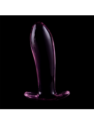 NEBULA SERIES BY IBIZA - MODELO 5 PLUG CRISTAL ROSA 12.5 CM -O- 3.5 CM