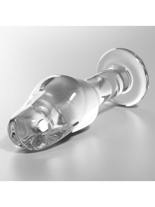 NEBULA SERIES BY IBIZA - MODELO 6 ANAL PLUG VIDRO BOROSILICADO TRANSPA