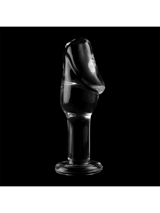 NEBULA SERIES BY IBIZA - MODELO 6 ANAL PLUG VIDRO BOROSILICADO TRANSPA