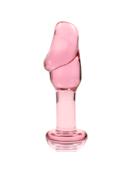 NEBULA SERIES BY IBIZA - MODELO 6 PLUG CRISTAL ROSA 12.5 CM -O- 4 CM