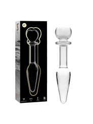 NEBULA SERIES BY IBIZA - PLUG ANAL MODÈLE 7 VERRE BOROSILICATE CLAIR 1