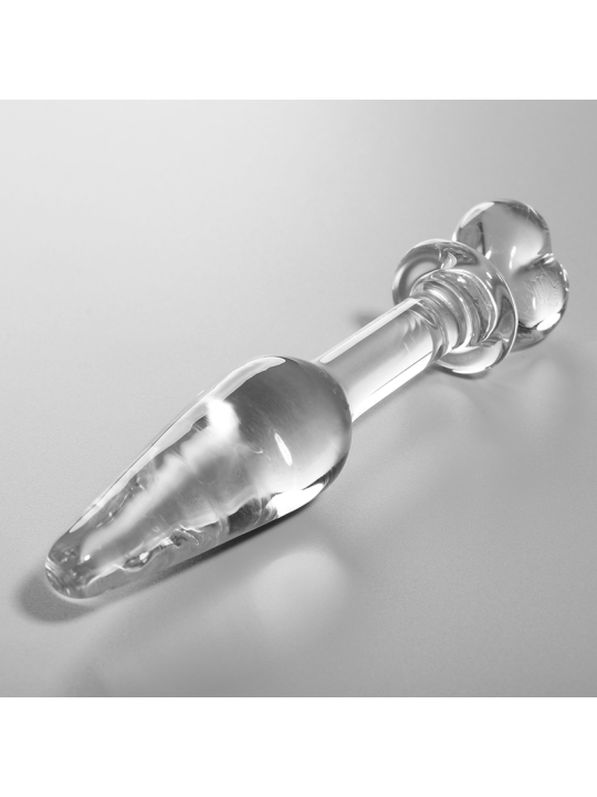NEBULA SERIES BY IBIZA - PLUG ANAL MODÈLE 7 VERRE BOROSILICATE CLAIR 1