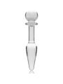 NEBULA SERIES BY IBIZA - MODELO 7 ANAL PLUG VIDRO BOROSILICADO TRANSPA