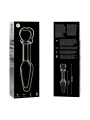 NEBULA SERIES BY IBIZA - MODEL 7 PLUG TRANSPARANT BOROSILICAATGLAS 13,