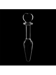 NEBULA SERIES BY IBIZA - MODELO 7 PLUG CRISTAL TRANSPARENTE 13.5 CM -O