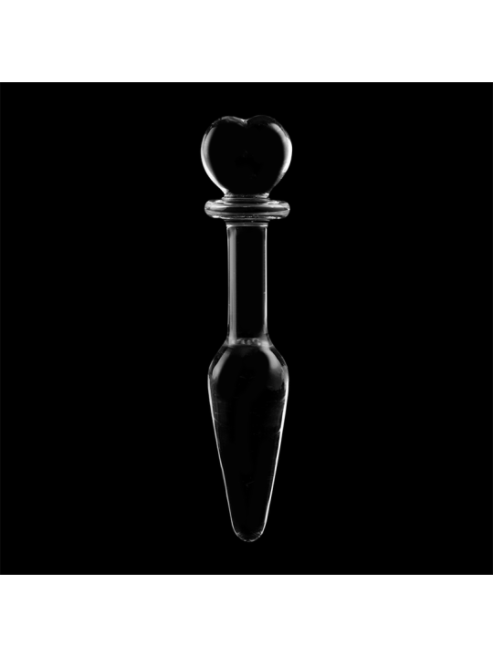 NEBULA SERIES BY IBIZA - MODELO 7 PLUG CRISTAL TRANSPARENTE 13.5 CM -O