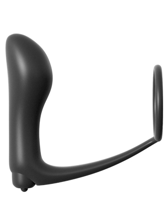 VIBRADOR CON PLUG ANAL Y ESTIMULACIÓN PROSTÁTICA