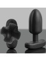 ELECTRASTIM - PLUG ANAL TARTARE QUADRIPOLAR SILICONE NOIR