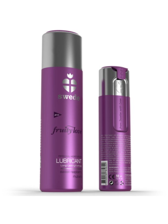 SWEDE - FRUITY LOVE SCHMIERMITTEL HIMBEERE RHABARBER 100 ML