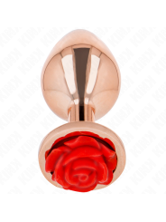 KINK - ROOD ROZE GOUD ANAAL PLUG M