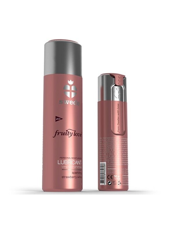 SWEDE - FRUITY LOVE LUBRICANT SPARKLING STRAWBERRY WINE 100 ML