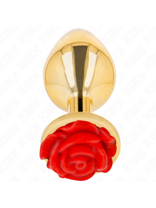 KINK - PLUG ANAL OR ROSE ROUGE TAILLE L