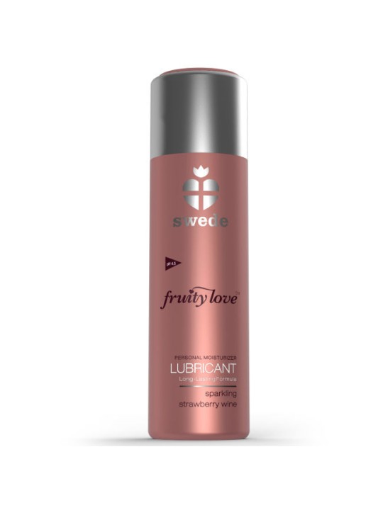 SWEDE - FRUITY LOVE LUBRICANT SPARKLING STRAWBERRY WINE 100 ML