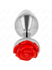 KINK - PLUG ANAL ROSA VERMELHO TAMANHO L