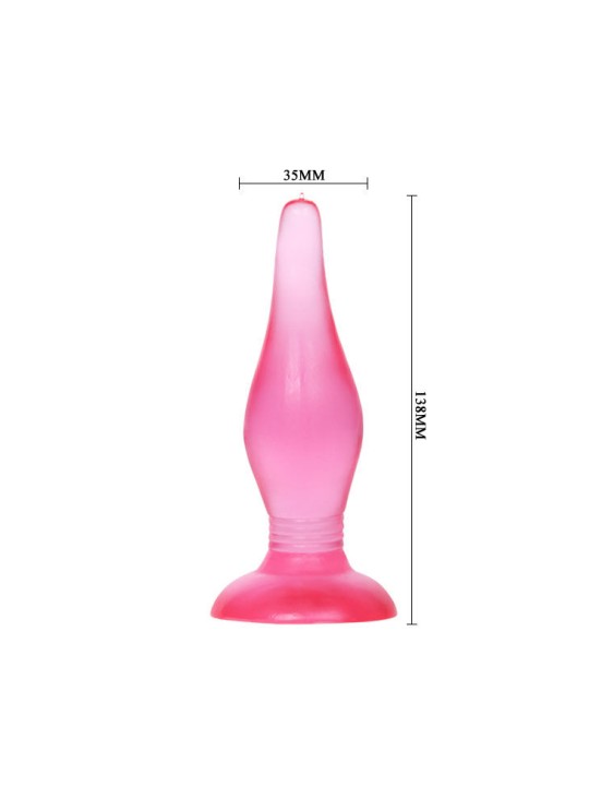 BAILE - PLUG ANAL SOFT TOUCH LILAS 14.2 CM