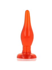 BAILE - PLUG ANAL TACTO SUAVE ROJO 14.2 CM