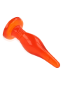 BAILE - RED SOFT TOUCH ANAL PLUG 14.2 CM