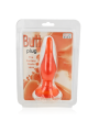 BAILE - RED SOFT TOUCH ANAL PLUG 14.2 CM