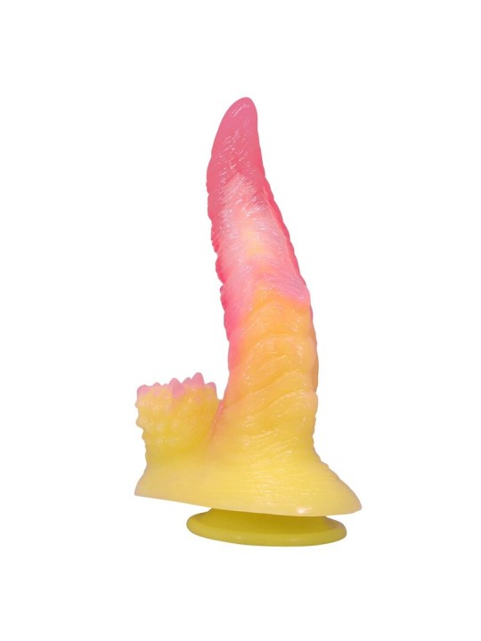 POWER MONSTERS - RIPPLIED MONSTER DILDO FANTASÍA CON VENTOSA 22,5 CM Ø