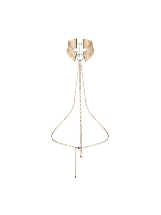 BIJOUX INDISCRETS - DÃSIR MÃTALLIQUE GOLDEN METALLIC NECKLACE