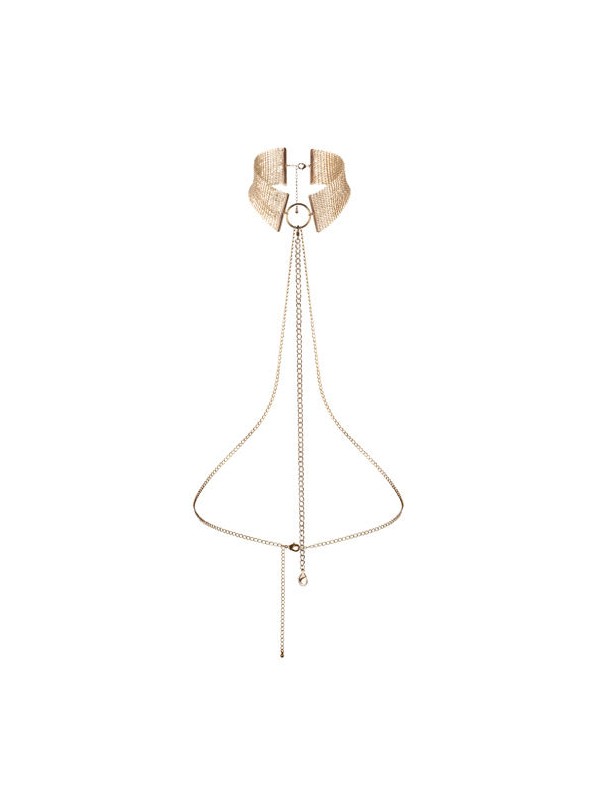 BIJOUX INDISCRETS - DÃSIR MÃTALLIQUE COLAR METLICO DOURADO