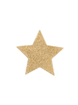 BIJOUX INDISCRETS - FLASH GOLDEN STAR NIPPLE COVERS