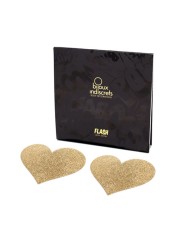 BIJOUX INDISCRETS - PEZONERAS FLASH CORAZÃN DORADO