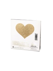 BIJOUX INDISCRETS - PEZONERAS FLASH CORAZÃN DORADO