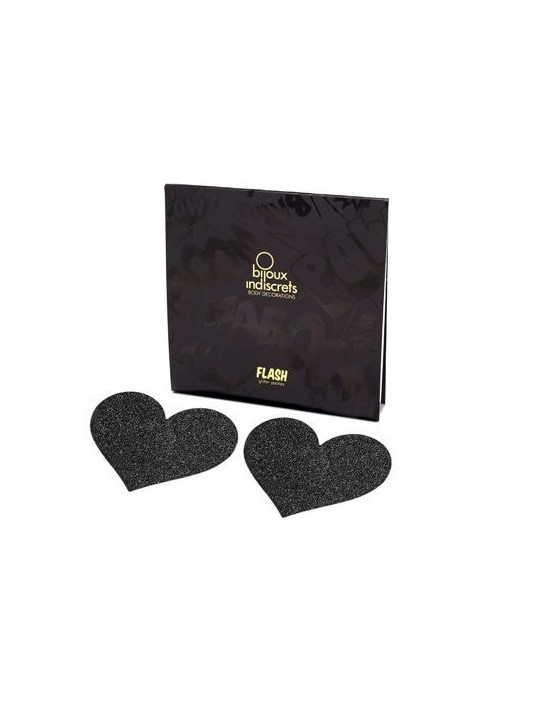BIJOUX INDISCRETS - FLASH TEPELBEKLEDING ZWART HART