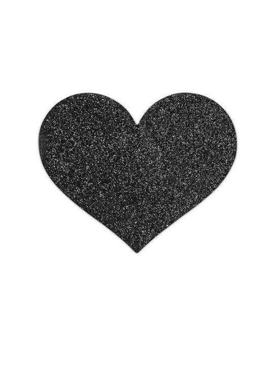 BIJOUX INDISCRETS - PEZONERAS FLASH CORAZÃN NEGRO