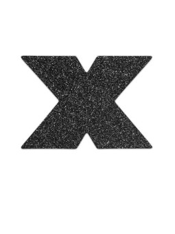 BIJOUX INDISCRETS - FLASH CROSS BLACK NIPPLE CAPS