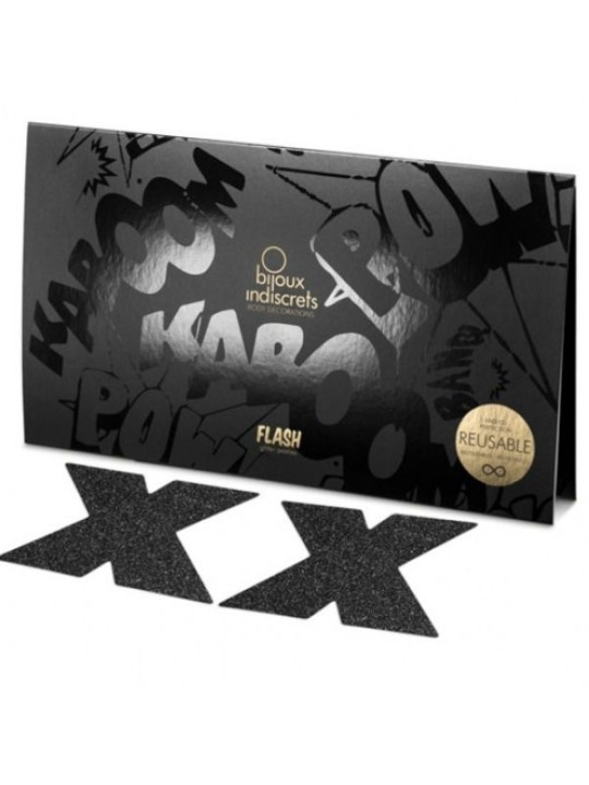 BIJOUX INDISCRETS - FLASH CROSS CAPPUCCI NERI