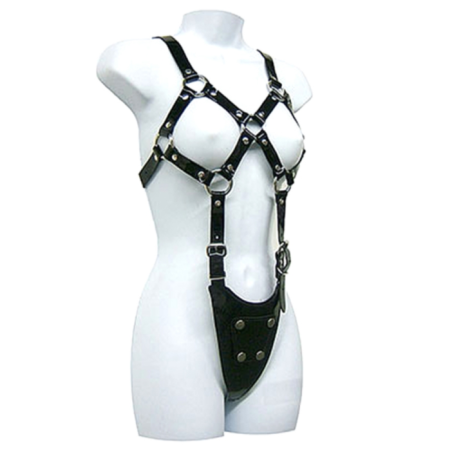 LEATHER BODY - BLOOTGESTELD LICHAAM VROUW
