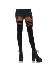 LEG AVENUE - PANTYHOUSE RAYURES FISNHET