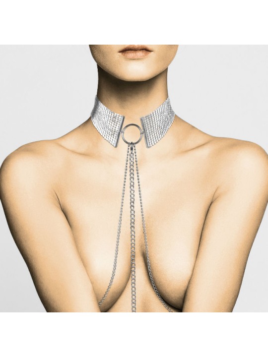 BIJOUX INDISCRETS - DÃSIR MÃTALLIQUE SILVER METALLIC NECKLACE
