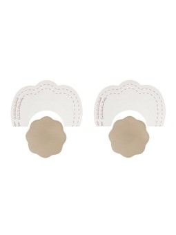 BYE-BRA - BREASTS ENHANCER + NIPPLE COVERS SILK CUP D/F