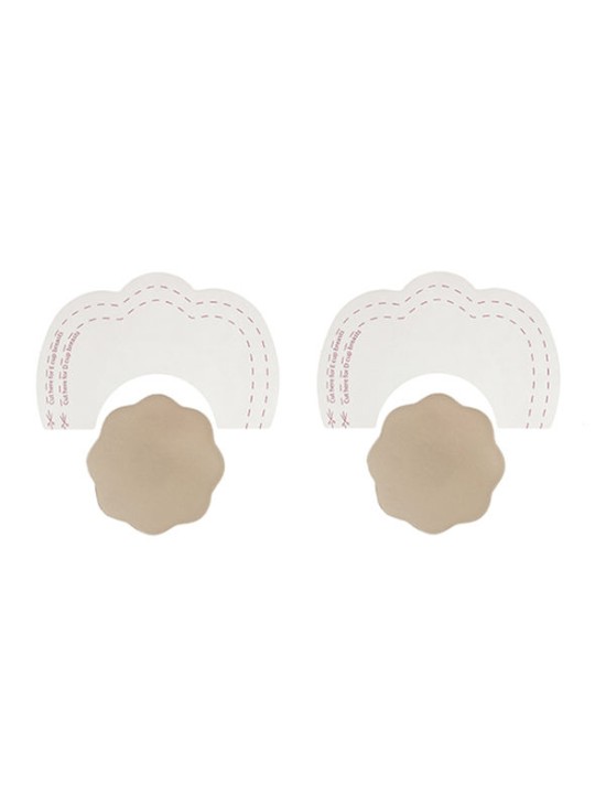 BYE-BRA - BREASTS ENHANCER + NIPPLE COVERS SILK CUP D/F