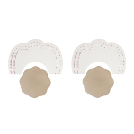 BYE-BRA - RENFORCEMENTSEINS + COUVRE-MAMETAUX SOIE BONNET D/F